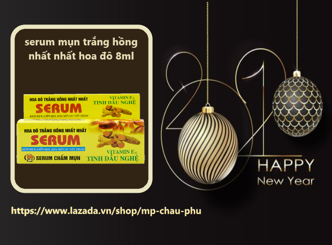 serum mụn trắng hồng nhất nhất hoa đô 8ml