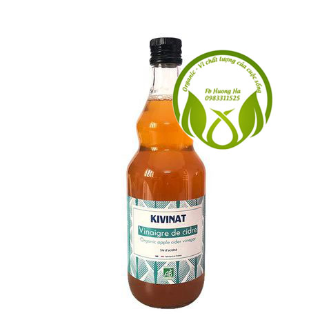 Giấm táo hữu cơ Kivinat 750ml