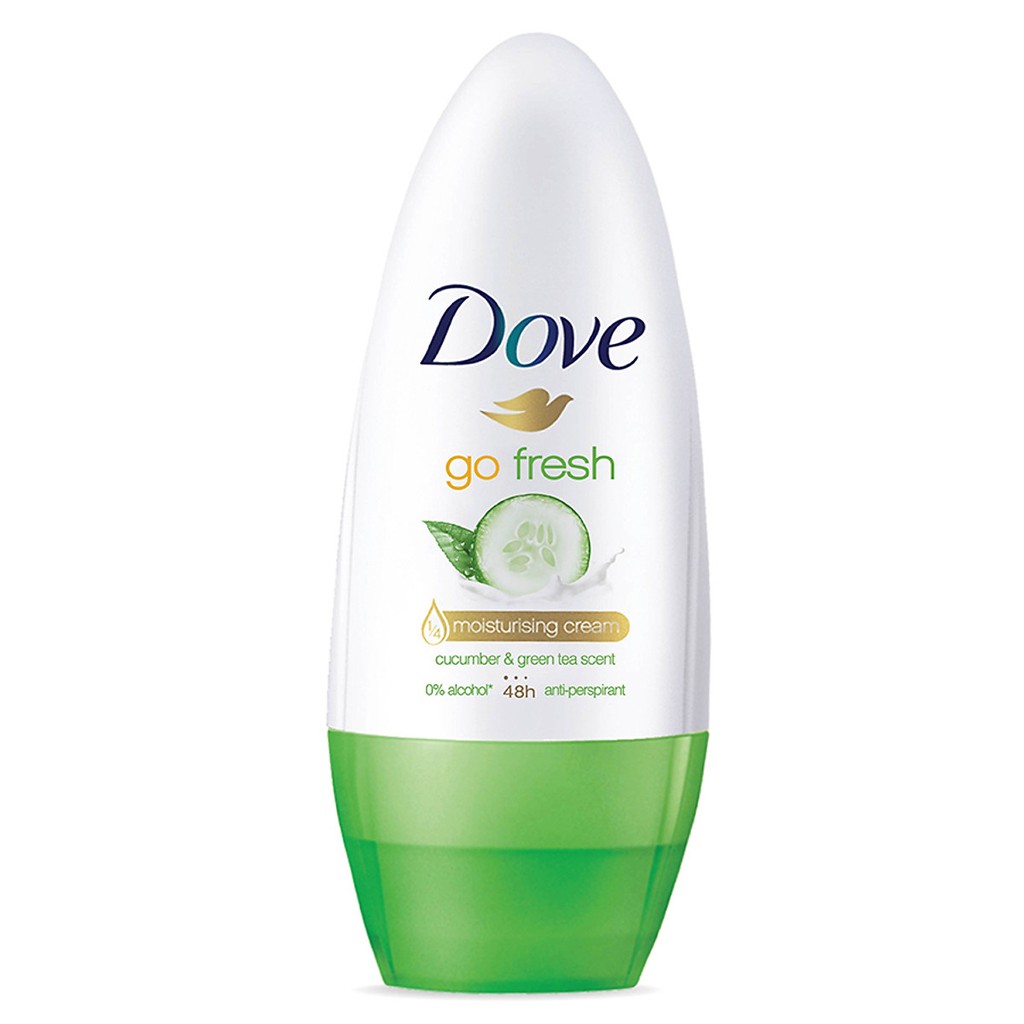 Lăn Khử Mùi Dove Go Fresh Dưa Leo & Trà Xanh 40ml