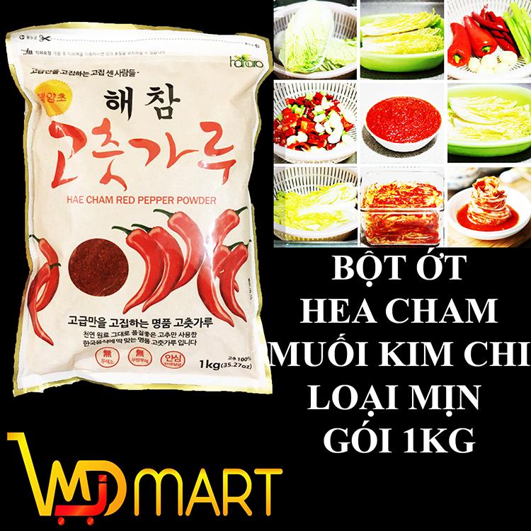 BỘT ỚT HEACHAM HÀN QUỐC GÓI 1KG LOẠI MỊN