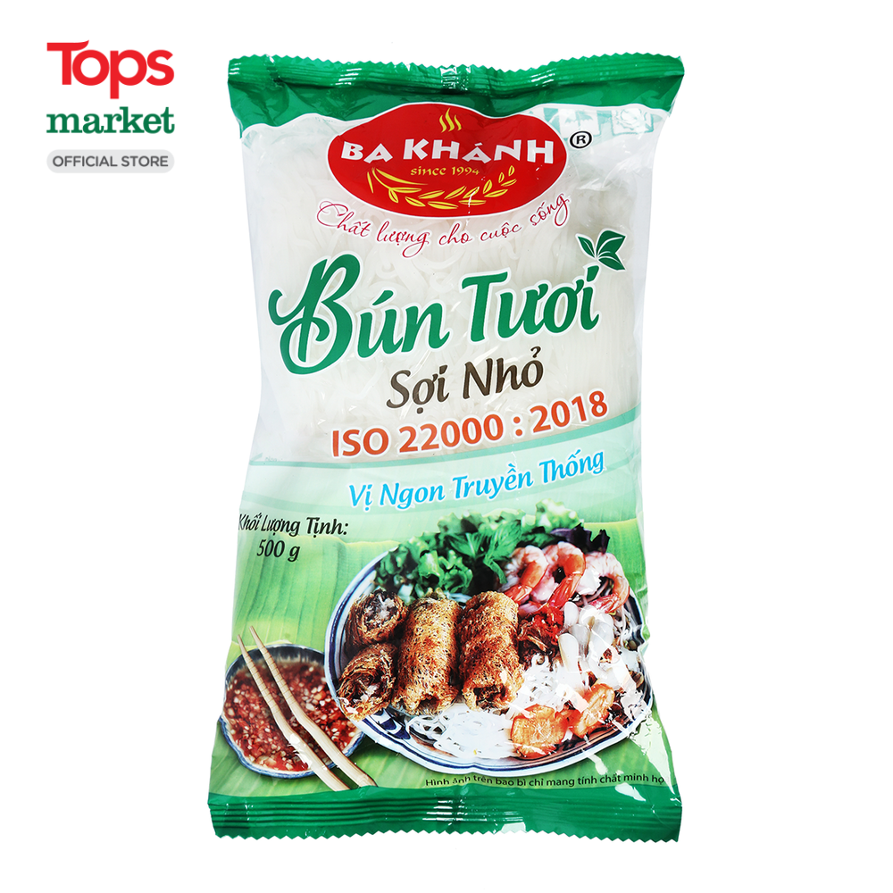 Bún tươi 500g - siêu thị tops market