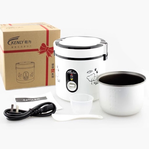 Nồi cơm điện mini kenly 1-2 người ăn dung tích 1,5l