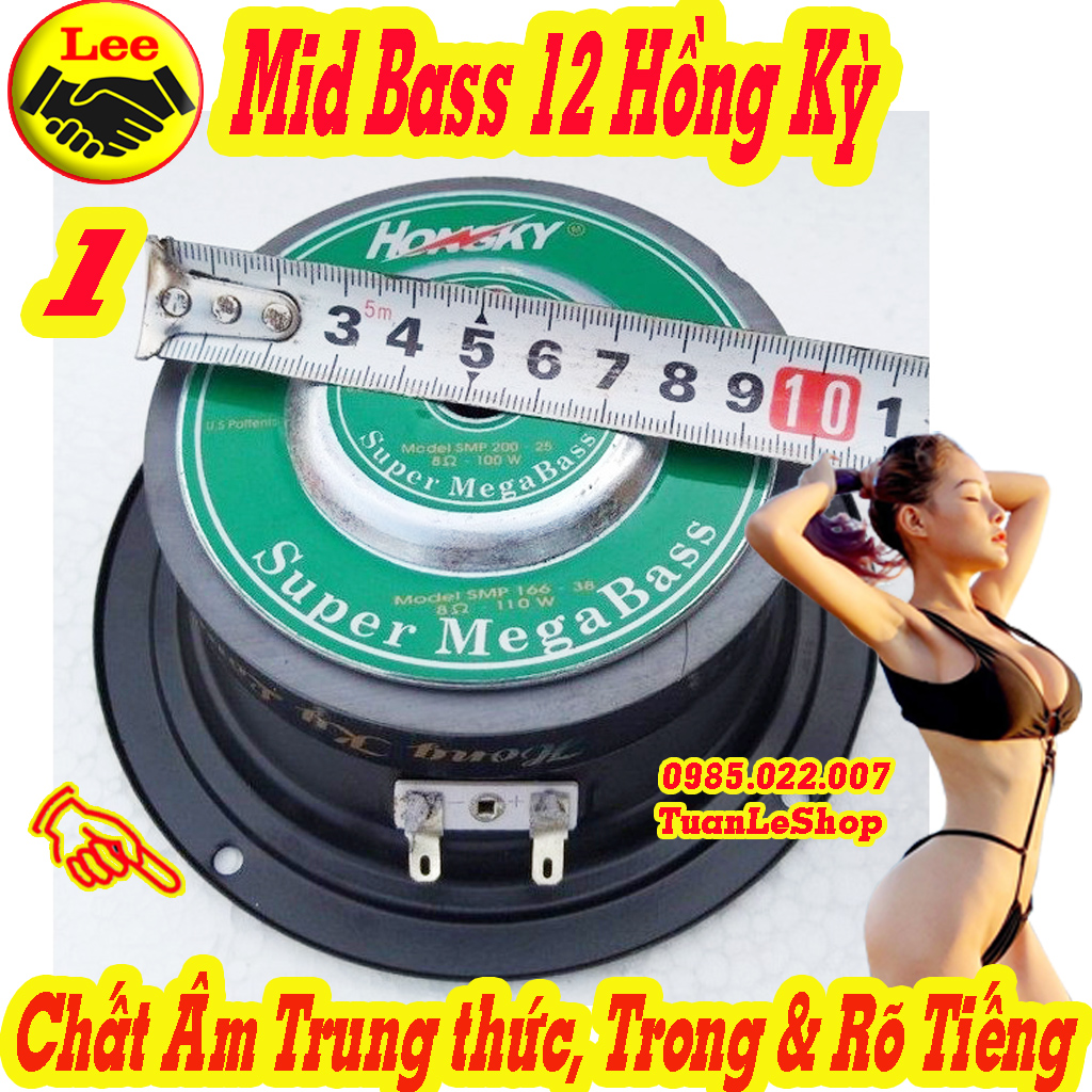 BASS 12 - LOA TRUNG 12 HỒNG KỲ VÀNG – GIÁ 01 LOA