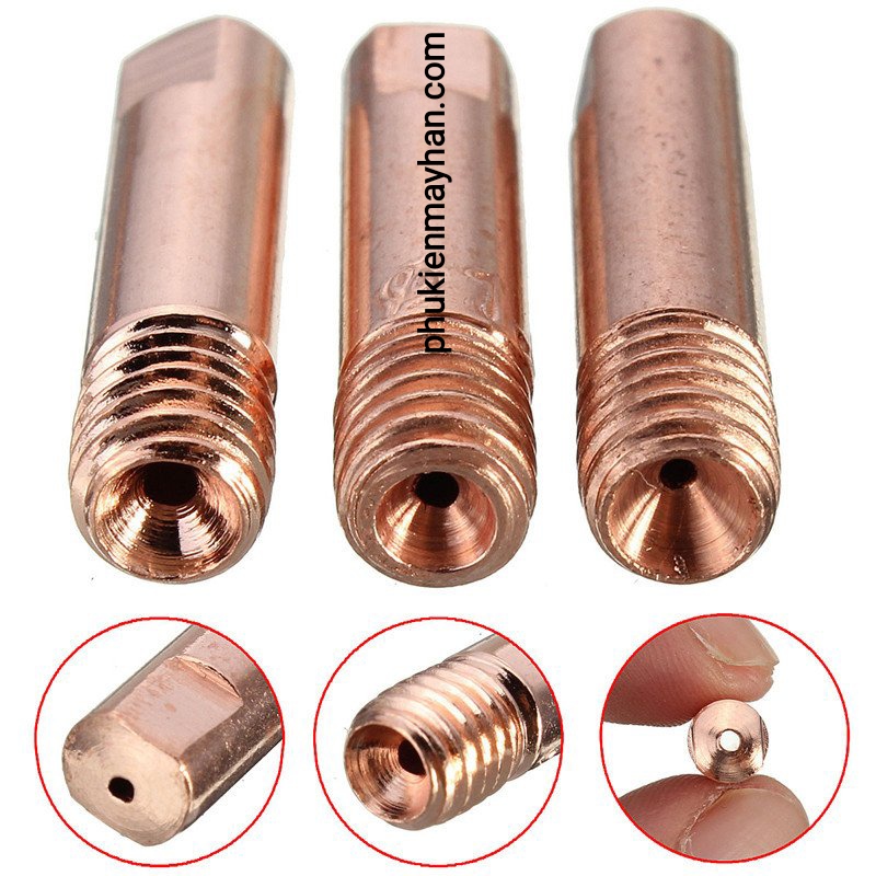 [HCM]Béc hàn Mig loại M6x25 dùng cho súng hàn 15AK(10 cái)