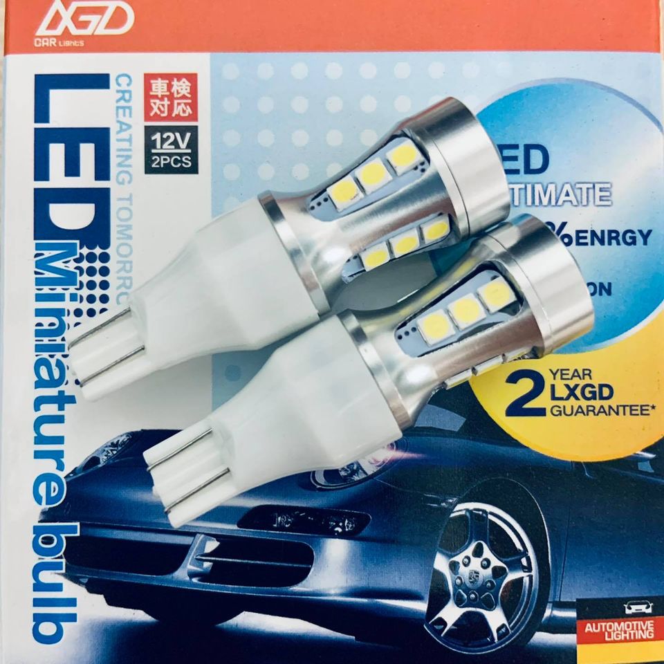 Hộp 2 đèn Led T15 đèn lùi xe oto bảo hành 24 tháng