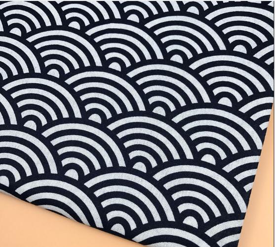 Vải canvas chụp ảnh sản phẩm mẫu xanh bán nguyệt