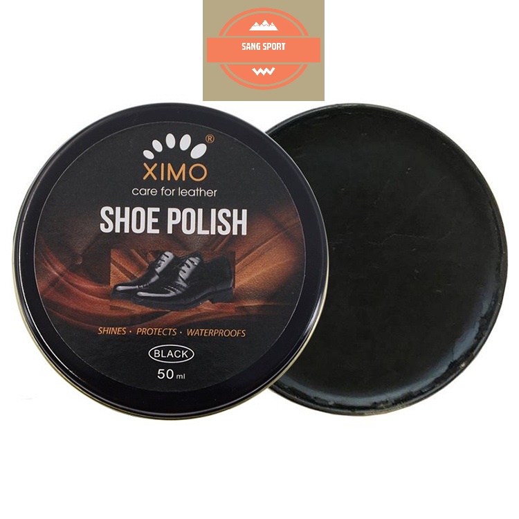 Xi đánh giày sáp shoe polish ximo đen, không màu, nâu đủ màu chính hãng xi08