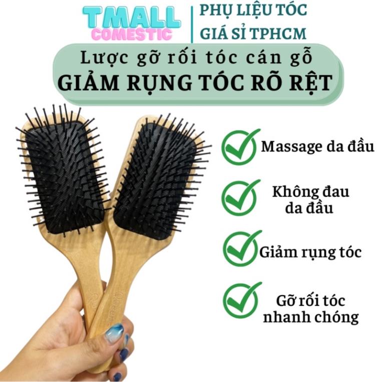 Lược massage da đầu, lược chải gỡ rối matxa tiện dụng giảm rụng tóc rõ rệt TMALL COMESTIC