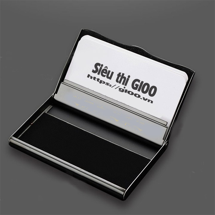 Ví đựng name card inox đen titan loại cao cấp