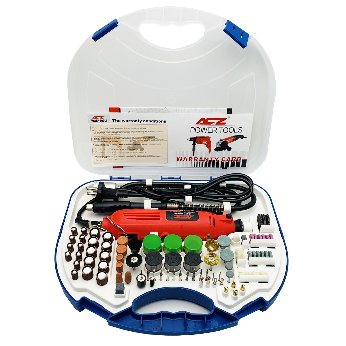 Máy khoan, mài khắc cầm tay - máy mài đa năng 6 tốc độ acz-6058