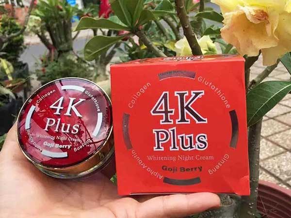 Kem 4k Plus đỏ Thái Lan mẫu mới 20gr