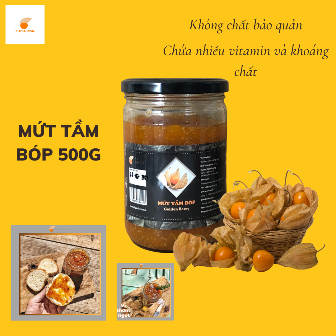Mứt tầm bóp nam mỹ - golden berry jam