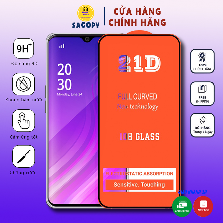 Kính cường lực Samsung 21D full màn A12 A51 A32 A11 M50 M51 A03 A31 A71 A72 A73 S P