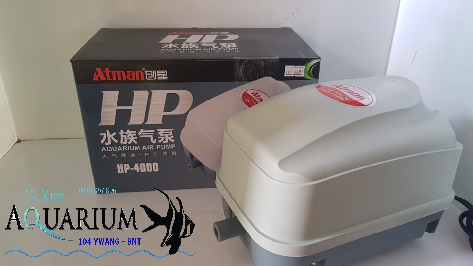 Atman hp - 4000 máy sủi khí oxi hồ cá
