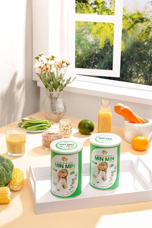 2 hủ ngũ cốc min min 30 hạt lợi sữa