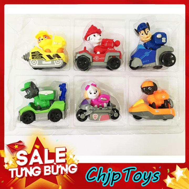 Đồ chơi mô hình - biệt đội xe bus 6 chú chó cứu hộ 7060