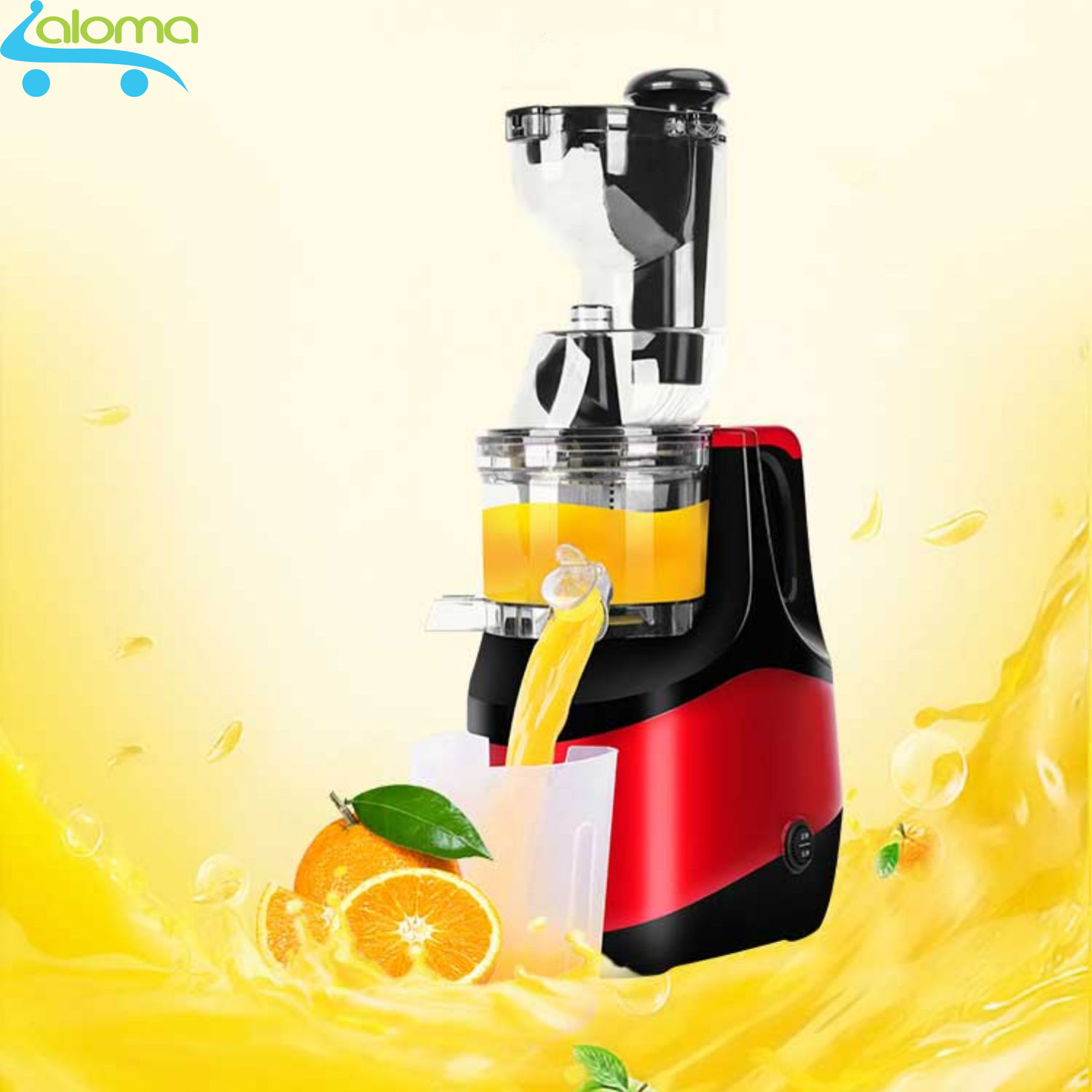 Máy ép chậm cỡ lớn Hongxin RH-551 mẫu mới ép rau củ hoa quả cực nhiều nước