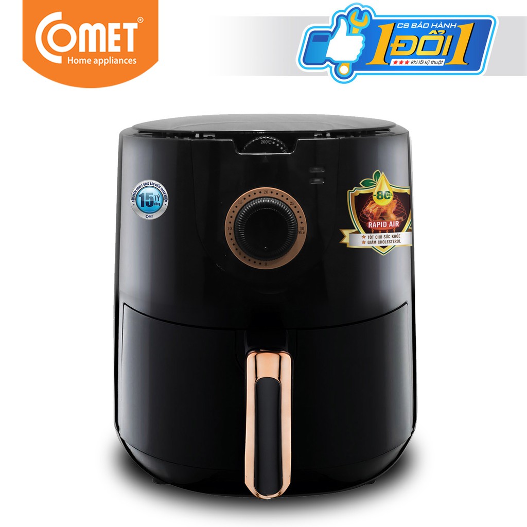 Nồi chiên không dầu comet cm6836 - 4.5l