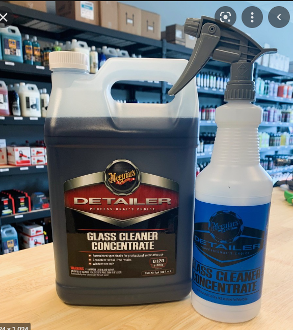 Meguiar's Dung dịch làm sạch kính - Glass Cleaner Concentrate - D12001, 1 Gallon