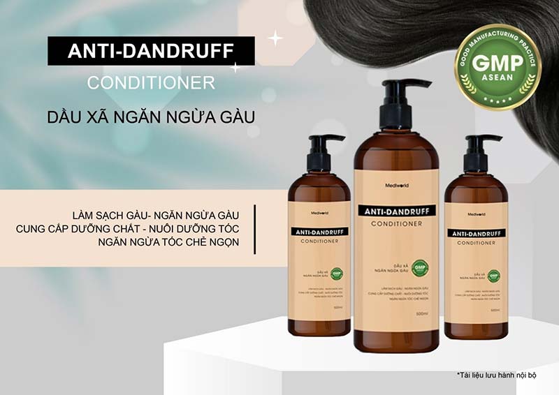 Dầu xả sạch gàu và nuôi dưỡng tóc Mediworld Anti-Dandruff Conditioner