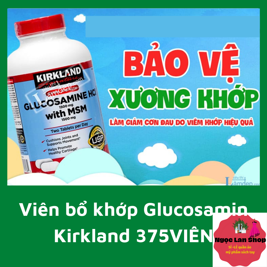 Viên bổ khớp Glucosamin Kirkland