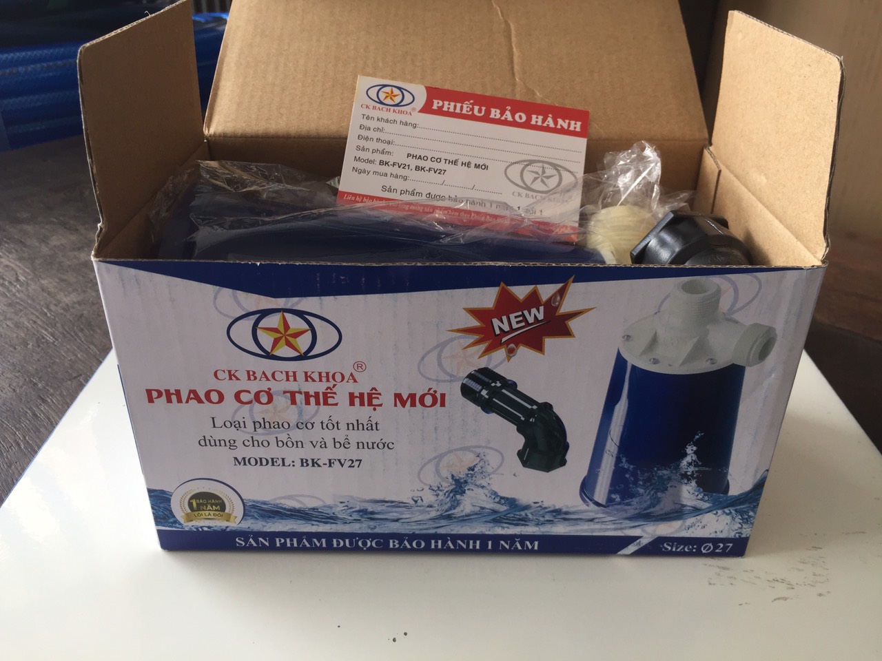 Phao Cơ Thông Minh Bách Khoa thế hệ mới pi 27.