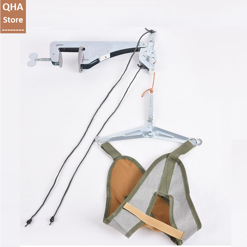 Dụng cụ kéo giãn đốt sống cổ gắn cửa - đai treo kéo giãn đốt sống cổ - dụng cụ kéo giãn cột sống cổ tại nhà