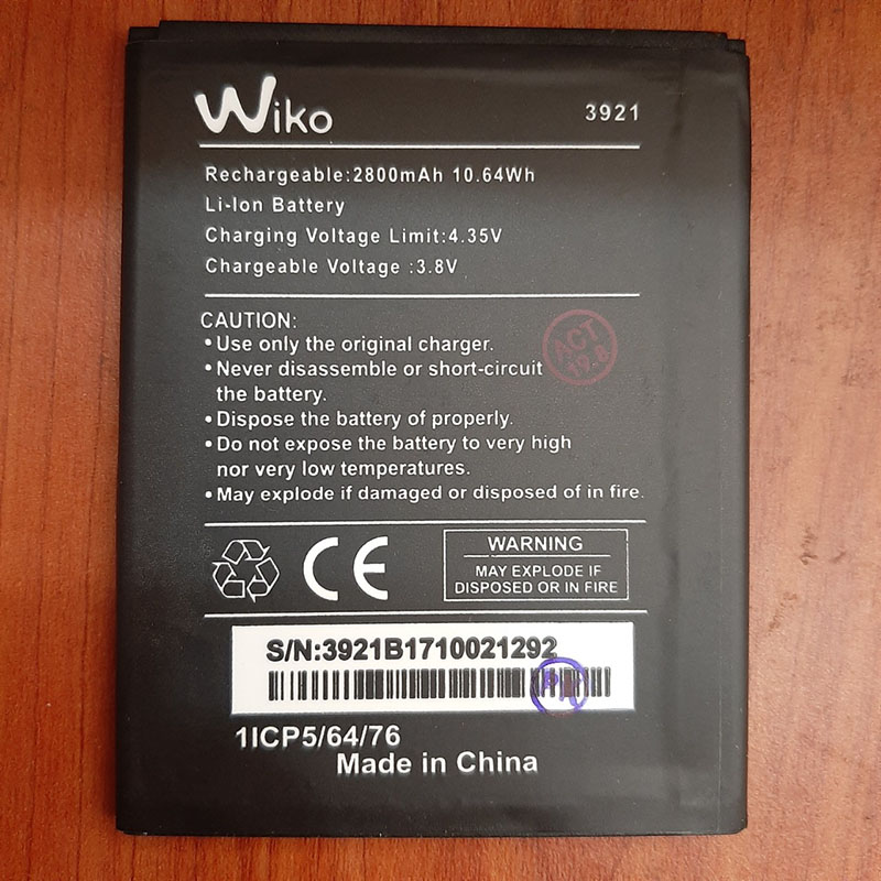 Pin Wiko Lenny 5 / K400 / 3921