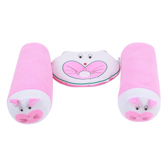 [HCM]Bộ gối sâu bằng lông nhỏ cao cấp cho bé - bộ gối cho bé