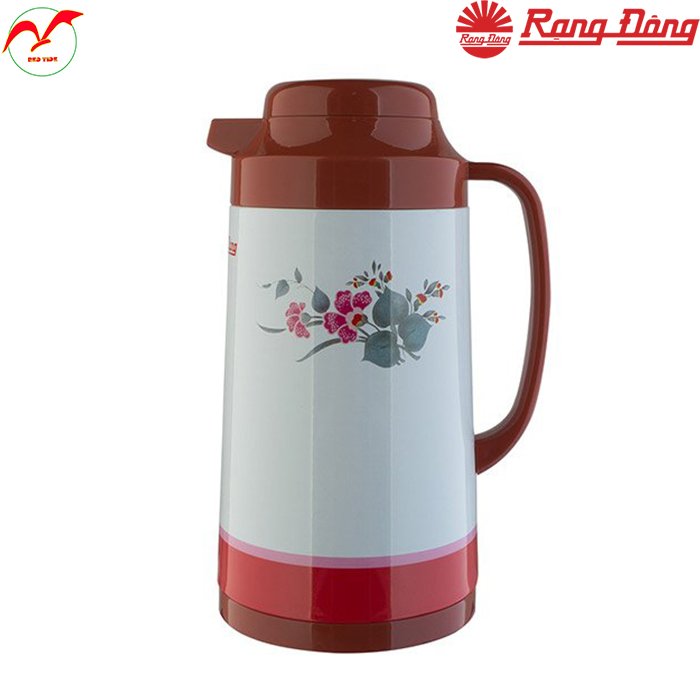 Phích pha trà 1 lít chính hãng Rạng Đông, giữ nhiệt lâu, kiểu dáng sang trọng RD 1040 TS