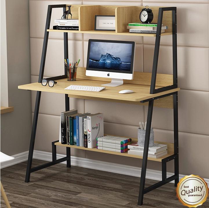 Bàn làm việc, bàn học có giá sách tiện lợi và đẹp