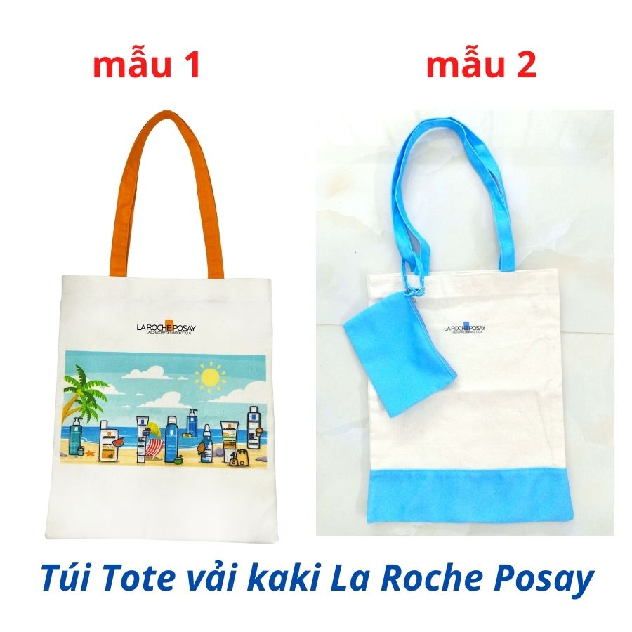 Túi Tote vải kaki La Roche Posay