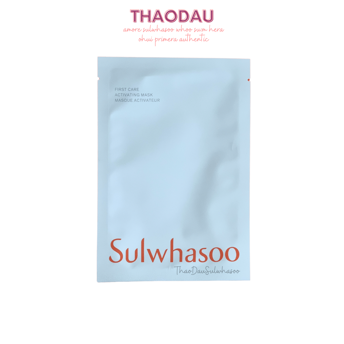 Sulwhasoo mặt nạ phục hồi chuyên sâu Sulwhasoo first care activating mask 23g tloskorea tloskorea cũ