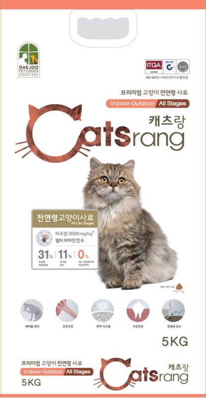 Hạt thức ăn cho mèo CatRang 5kg