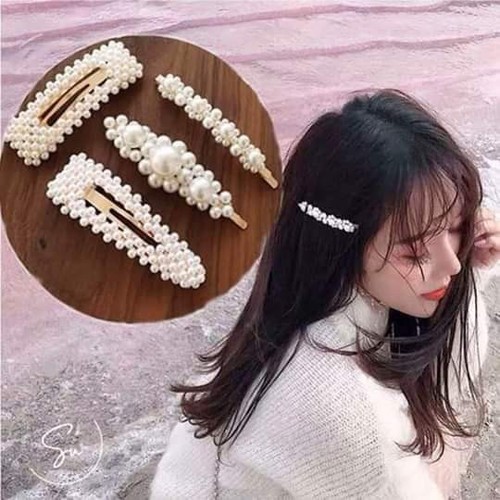 Set 4 kẹp tóc Hàn quốc xinh xắn