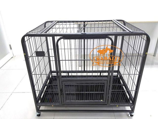 Lồng Sắt Sơn Tĩnh Điện có bánh xe kugoda - kgd486