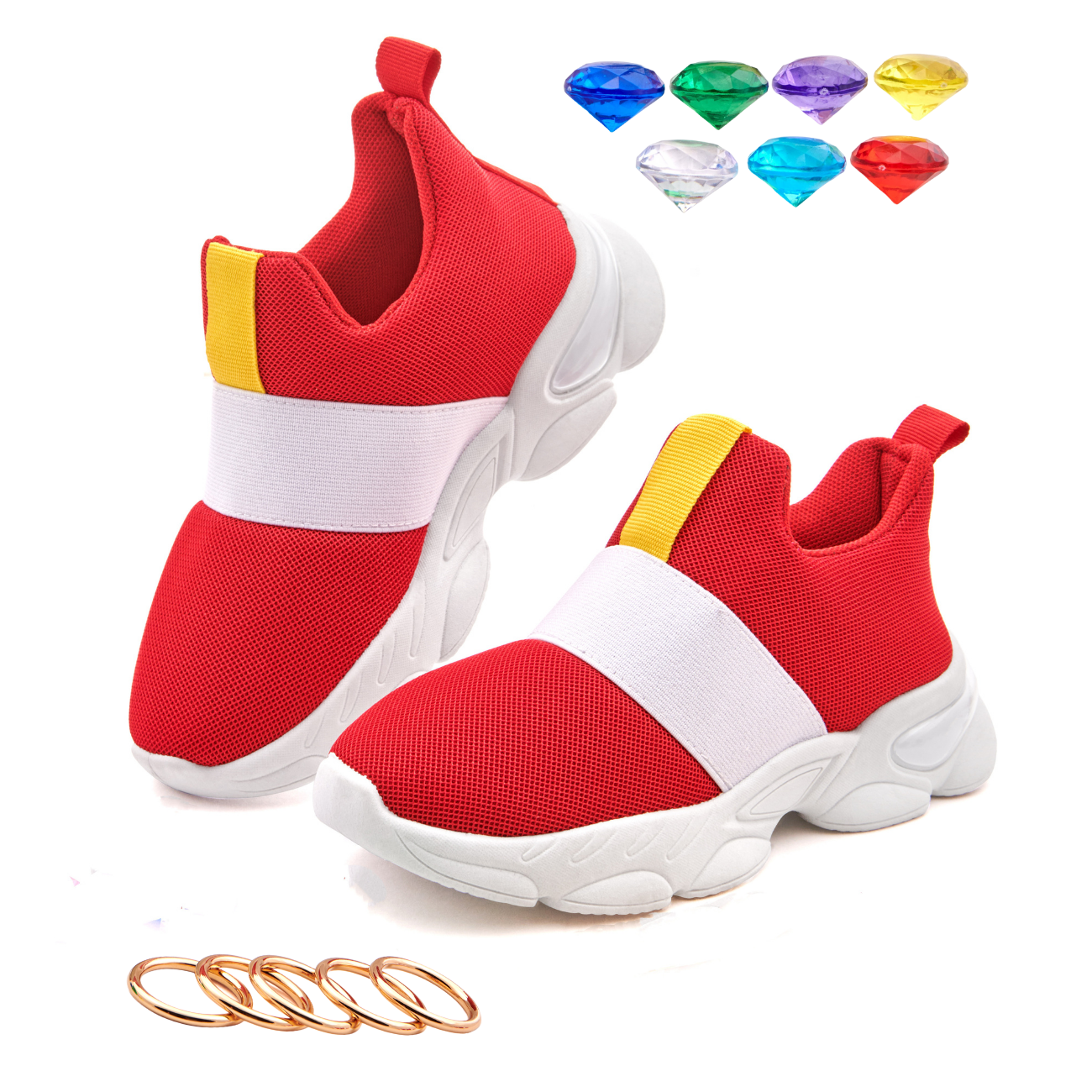 Sonic Giày trẻ em Gotta đi nhanh Sonic zapatillas Sonic Đỏ Sonic giày cho