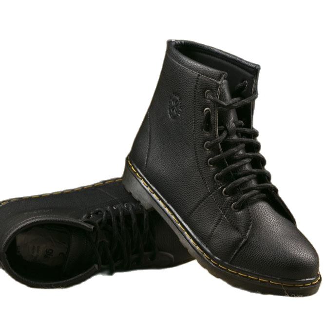 COMBO Giày boot nam - Giày đốc nam cao cổ phong cách bụi bặm + Tặng lót da thông thoáng (M89+M91)