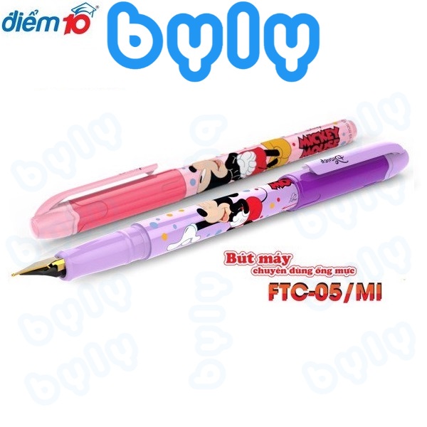 Bút máy sử dụng ống mực điểm 10 - Thiên Long FTC-05/MI, sản phẩm chất lượng cao và được kiểm tra chất lượng trước khi giao hàng