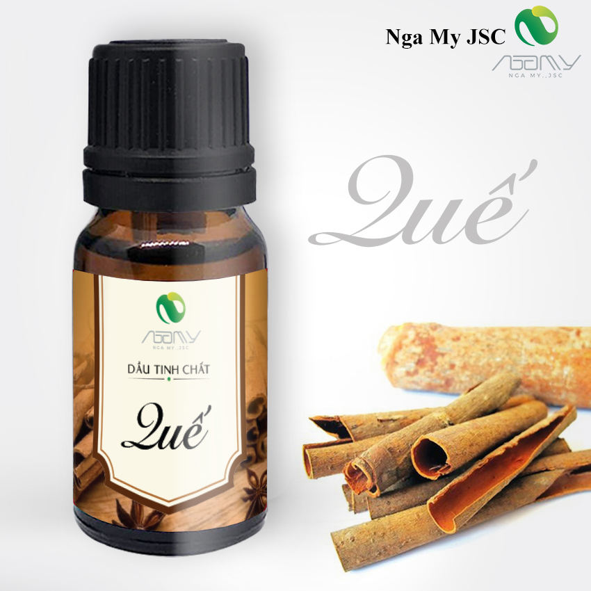 Tinh Dầu Xông Phòng Quế Thiên Nhiên Nguyên Chất Thơm Phòng Giảm Căng Thẳng Khử Mùi Hôi Dung Tích 10ml