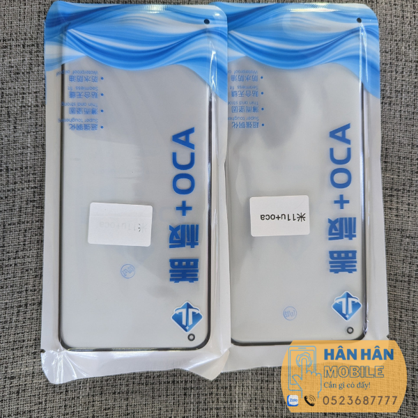 Mặt kính liền keo OCA cho xiaomi mi 11 ultra . kính ép cho mi 11 ultra
