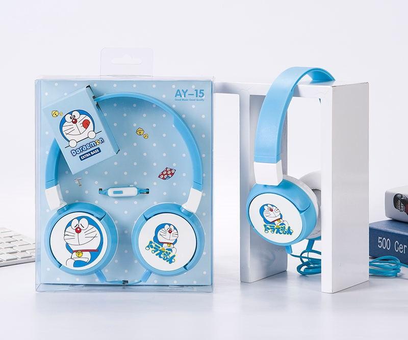 Tai nghe Headphone Hàn Quốc Black Cat có mic siêu cute Giá Lẻ bằng sỉ