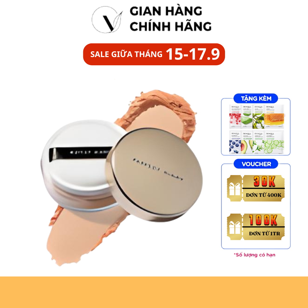 Phấn phủ dạng bột Perfect Diary chống thấm nước kiểm soát dầu nhiều màu tùy chọn 7g VM_Cosmetic