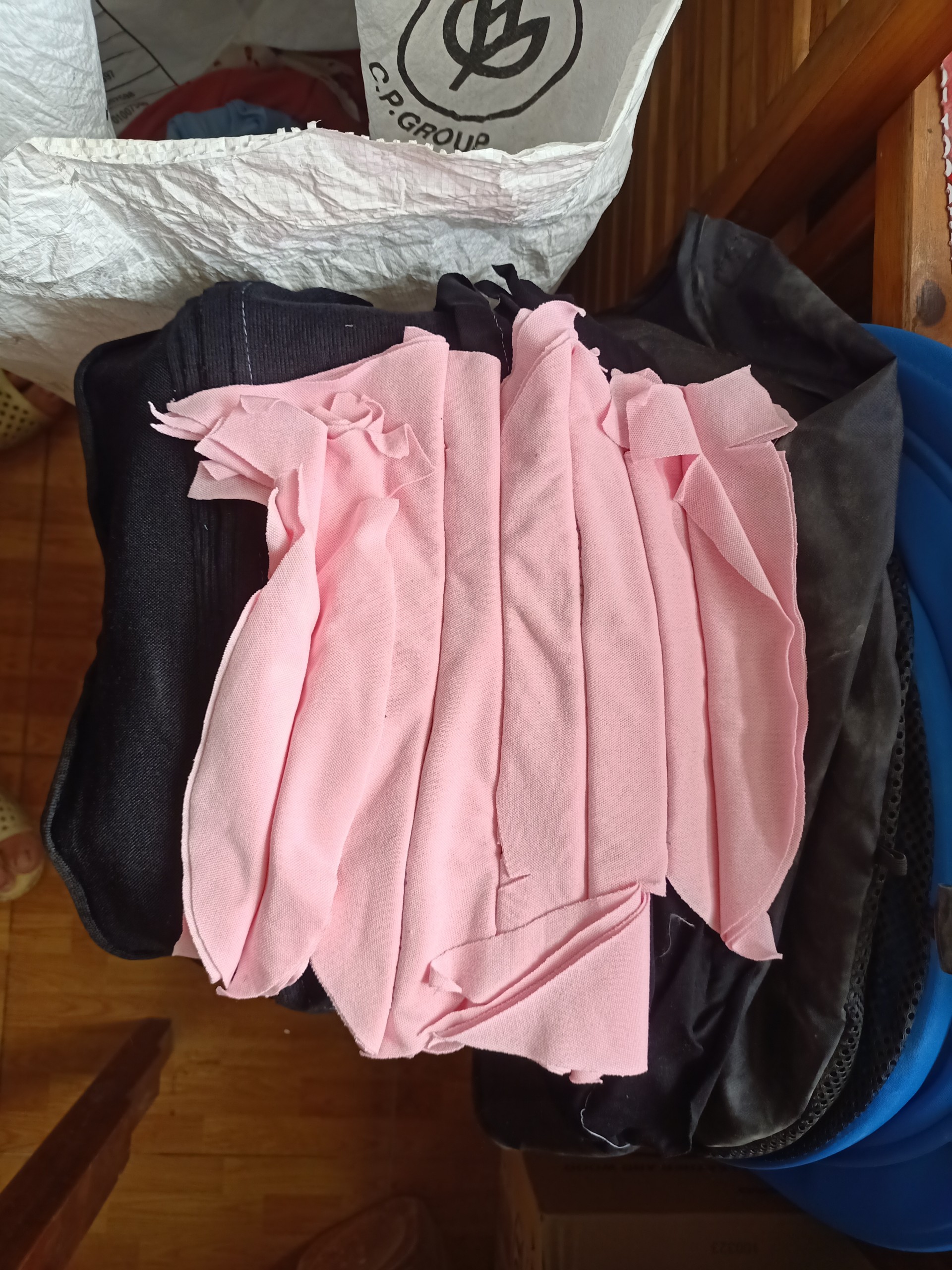 5 kg giẻ lau, vải lau công nghiệp, lau máy móc, vải vụn