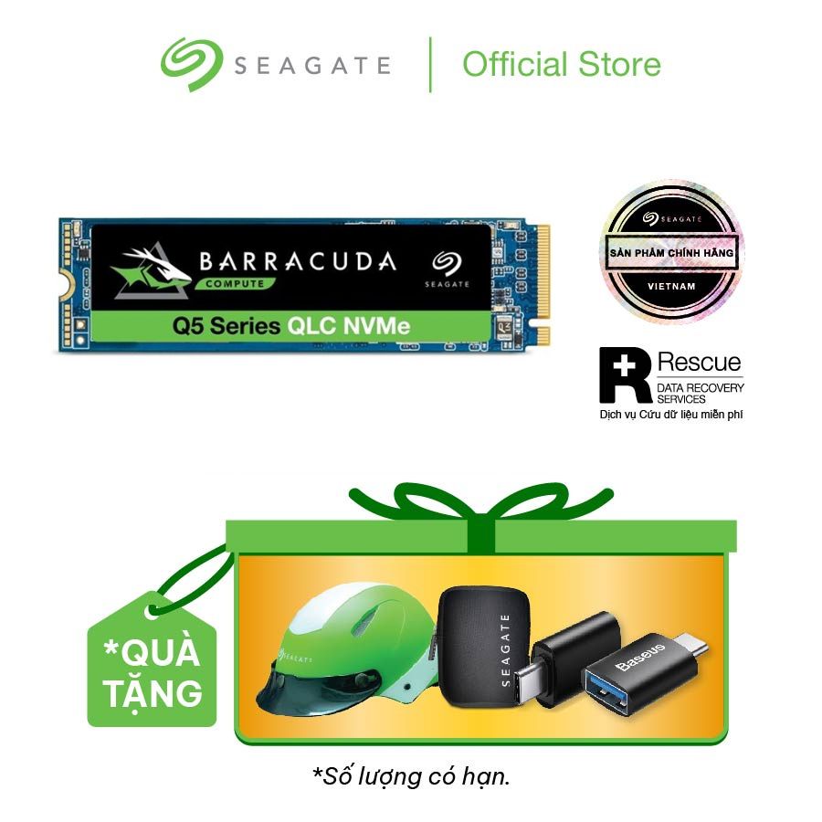 Ổ cứng SSD Seagate Barracuda Q5 500GB/ 1TB M2 NVMe_ZP500CV3A001