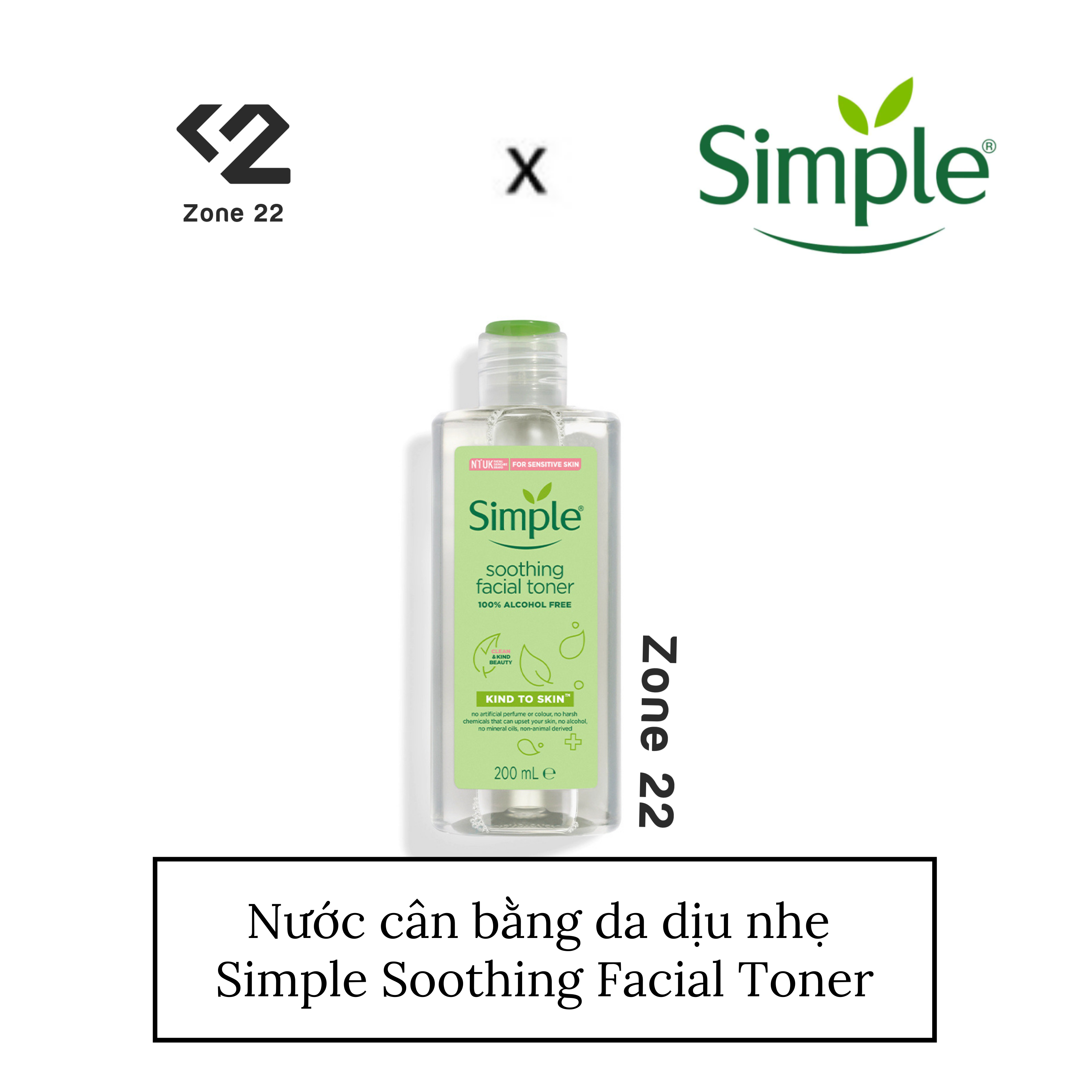Toner Simple dịu nhẹ