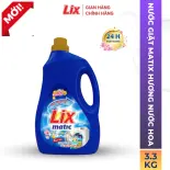 NƯỚC GIẶT LIX MATIC HƯƠNG NƯỚC HOA 3,3KG NGM03  - LIXCO VIỆT NAM