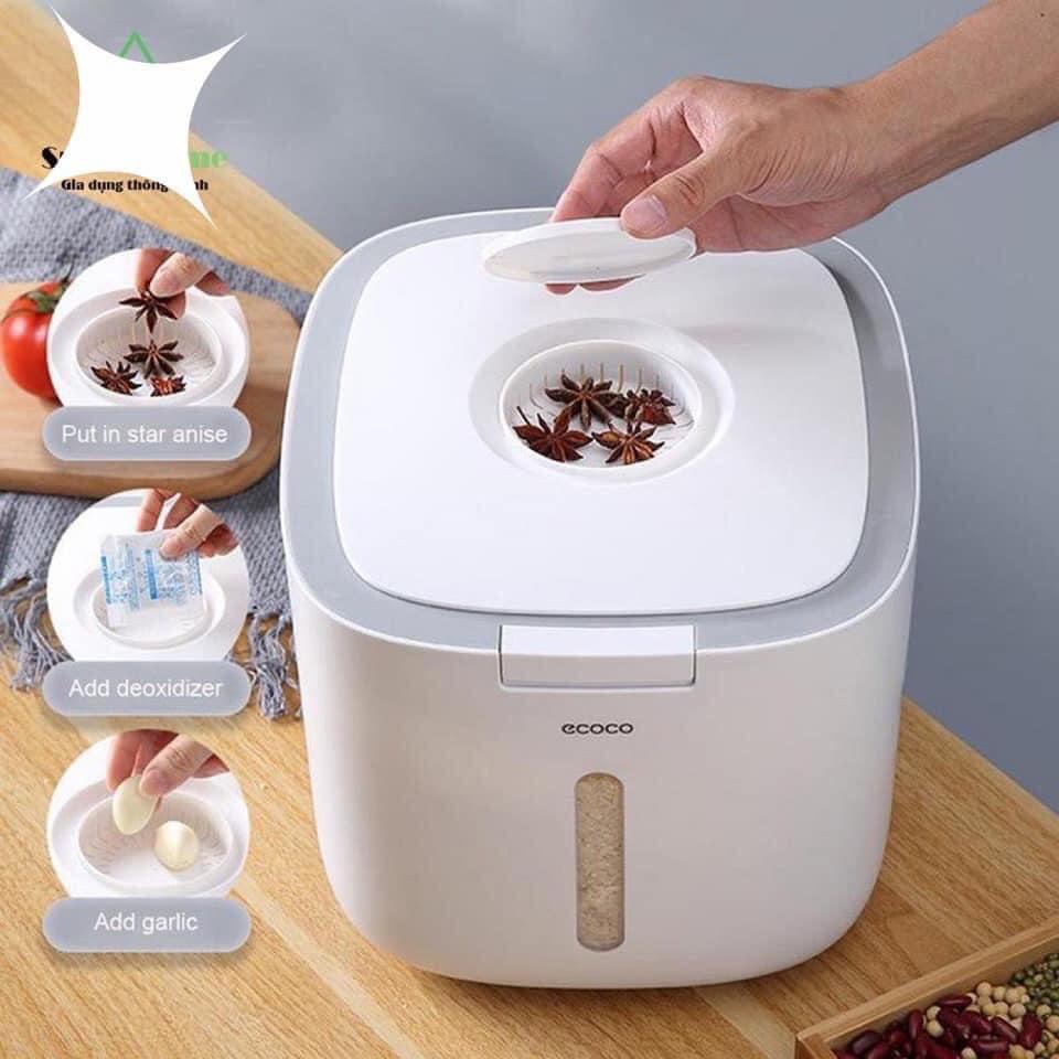 Thùng đựng gạo ecoco