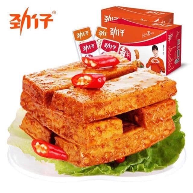 [Sẵn hàng HN] Combo 20 gói ĐẬU PHỤ KHÔ SỐT NGUYÊN THANH GIÒN GIÒN CAY CAY.