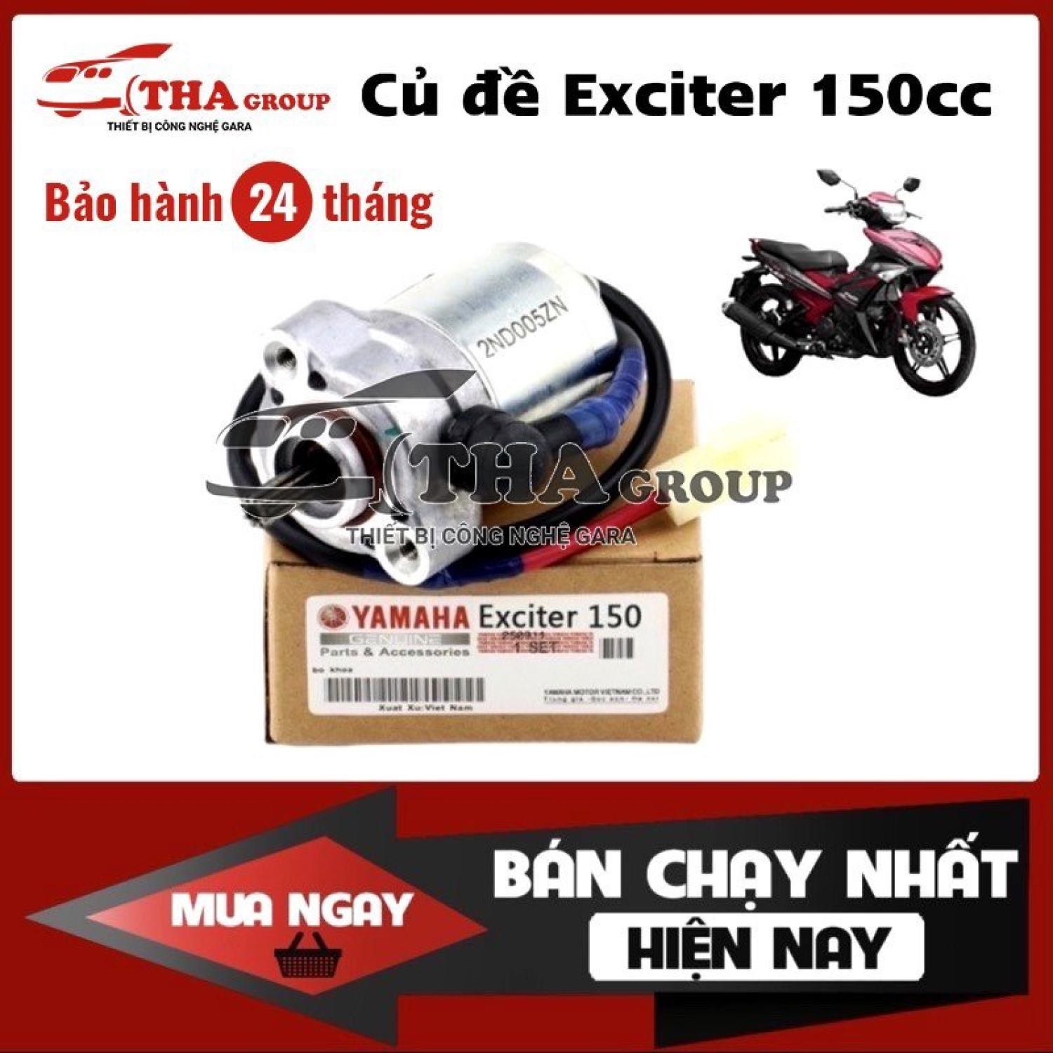 Củ đề exciter 150 - chính hãng yamaha